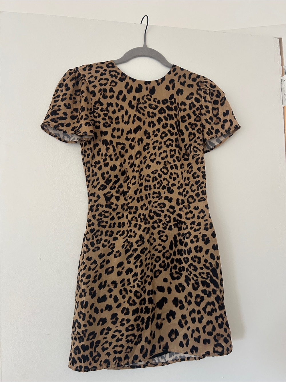 House of Harlow 1960 Girls Leopard Print Skort - Tan and Black